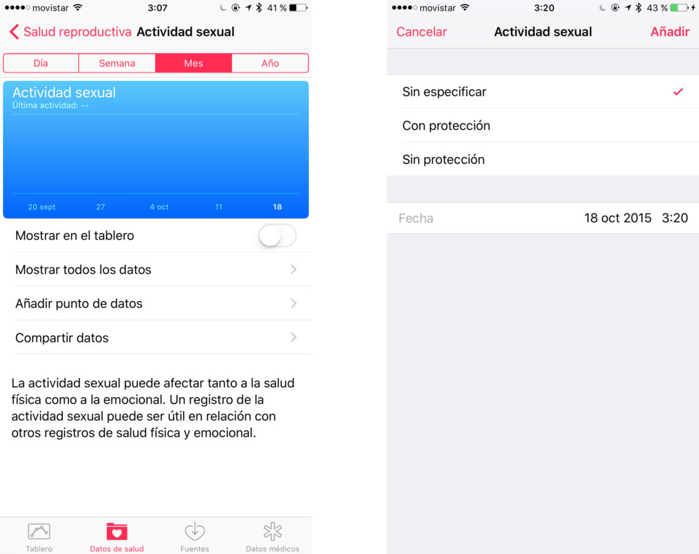 ¿Le contarías a Apple que has tenido sexo?