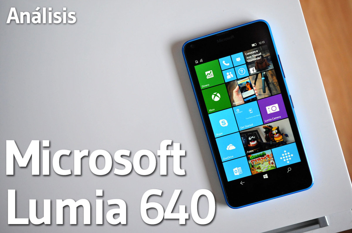 Análisis del Microsoft Lumia 640