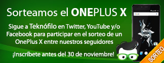 Sorteo OnePlus X minibanner