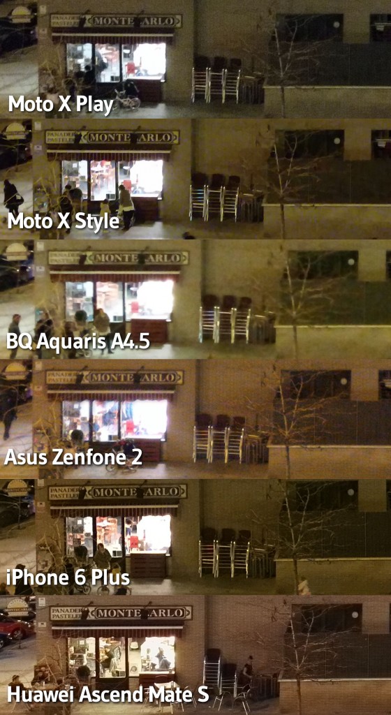 comparativas fotos noche