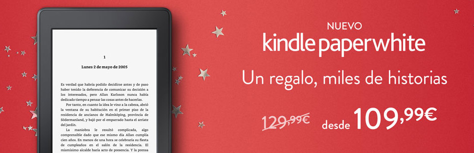 oferta navidades kindle paperwhite 2015