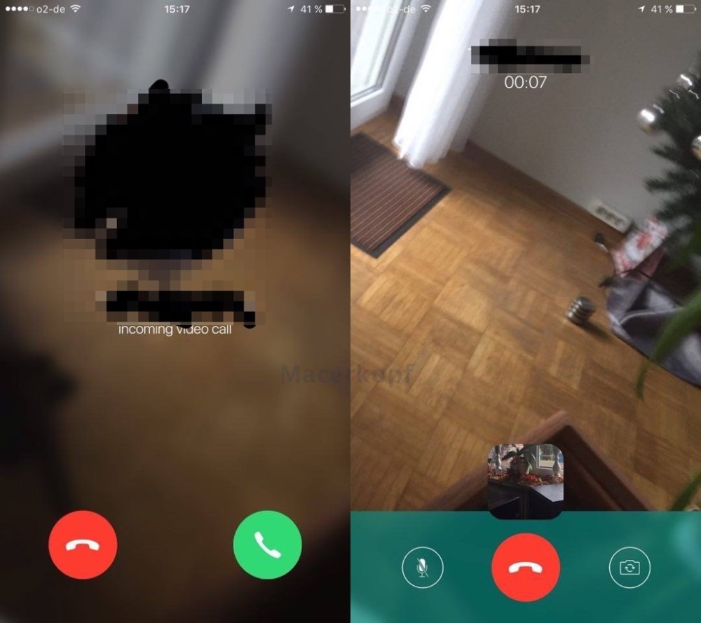Las videollamadas podrían llegar a WhatsApp en breve según estas imágenes filtradas