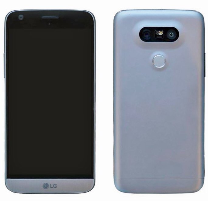 Imagen muestra cambios en diseño del LG G5
