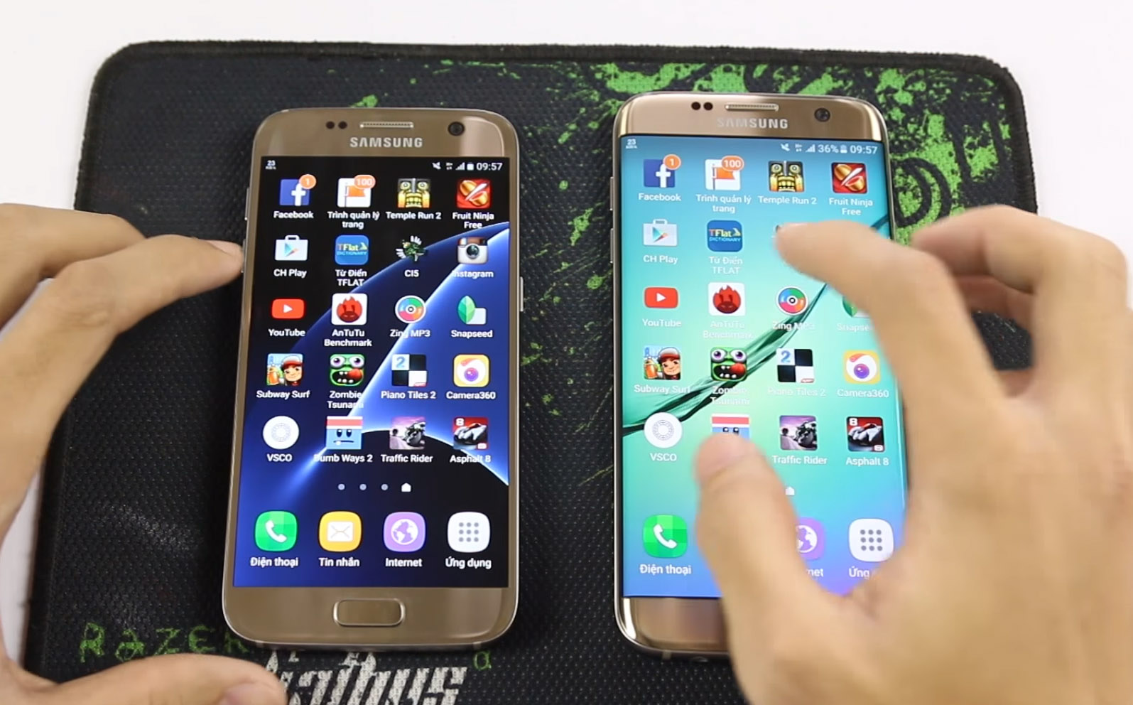 Galaxy S7 con Exynos 8890 es superior a la versión con Snapdragon 820