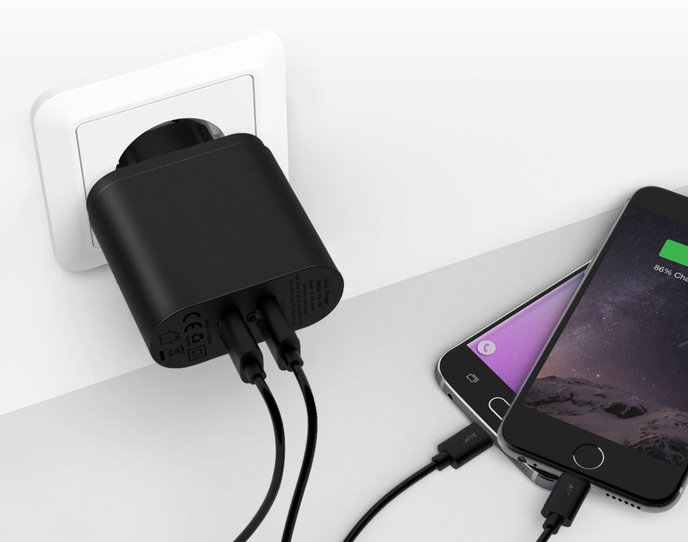 Los mejores cargadores de pared compatibles con Quick Charge 3.0
