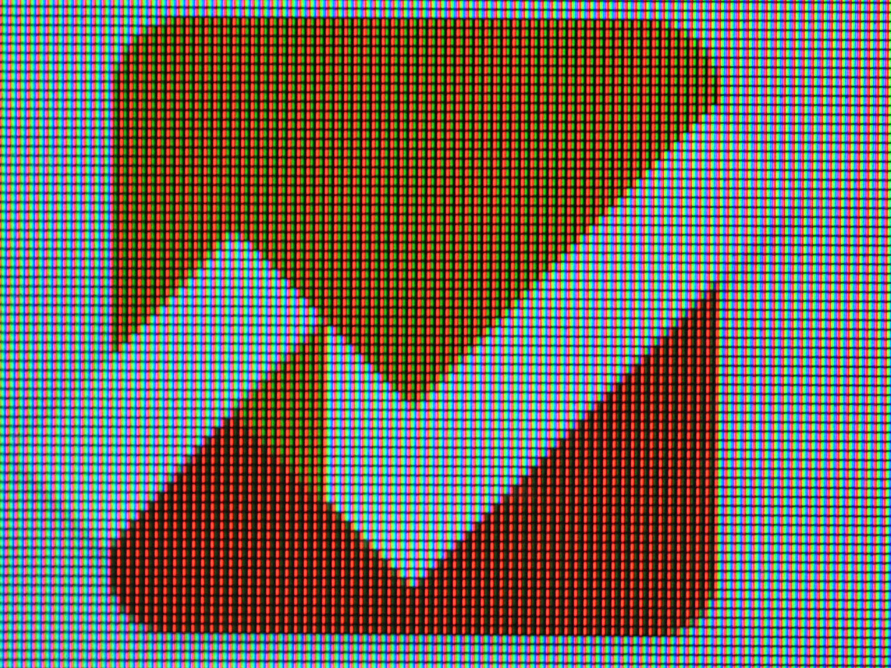 Matriz RGB del panel LCD del iPhone SE