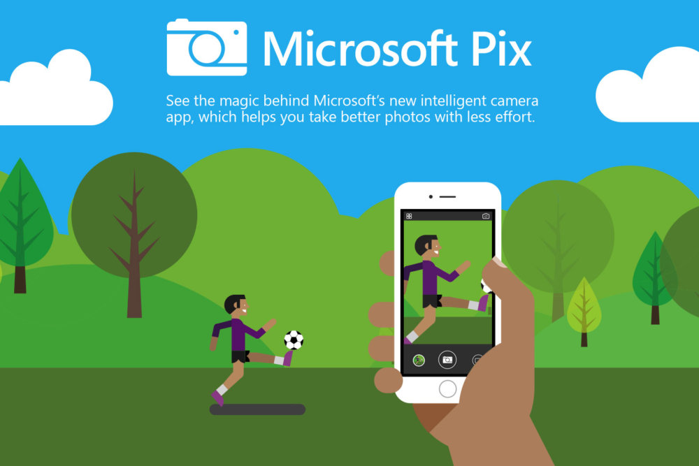 Microsoft Pix: Nueva app de cámara para iOS que utiliza ‘inteligencia artificial’ para capturar mejores fotos
