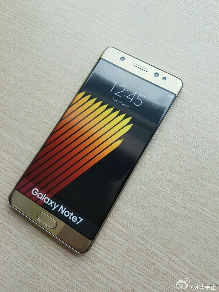 Se deja ver el Galaxy Note 7 conviviendo con el Galaxy S7