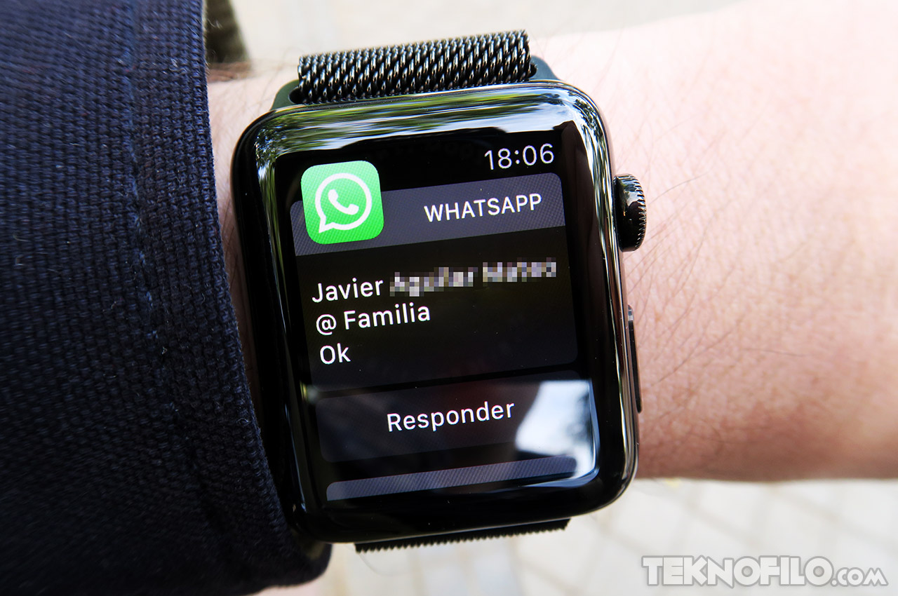 apple watch series 2 whatsapp