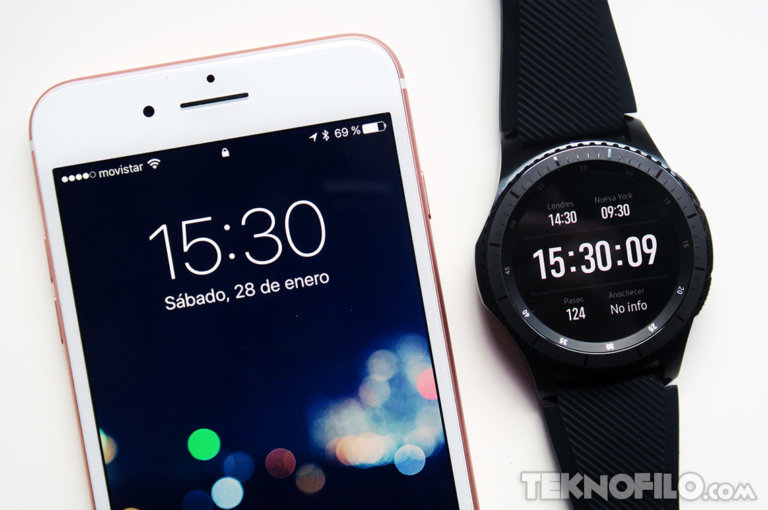 use gear s3 with iphone