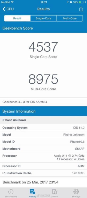 iphone 13 pro geekbench iphone 13 pro geekbench