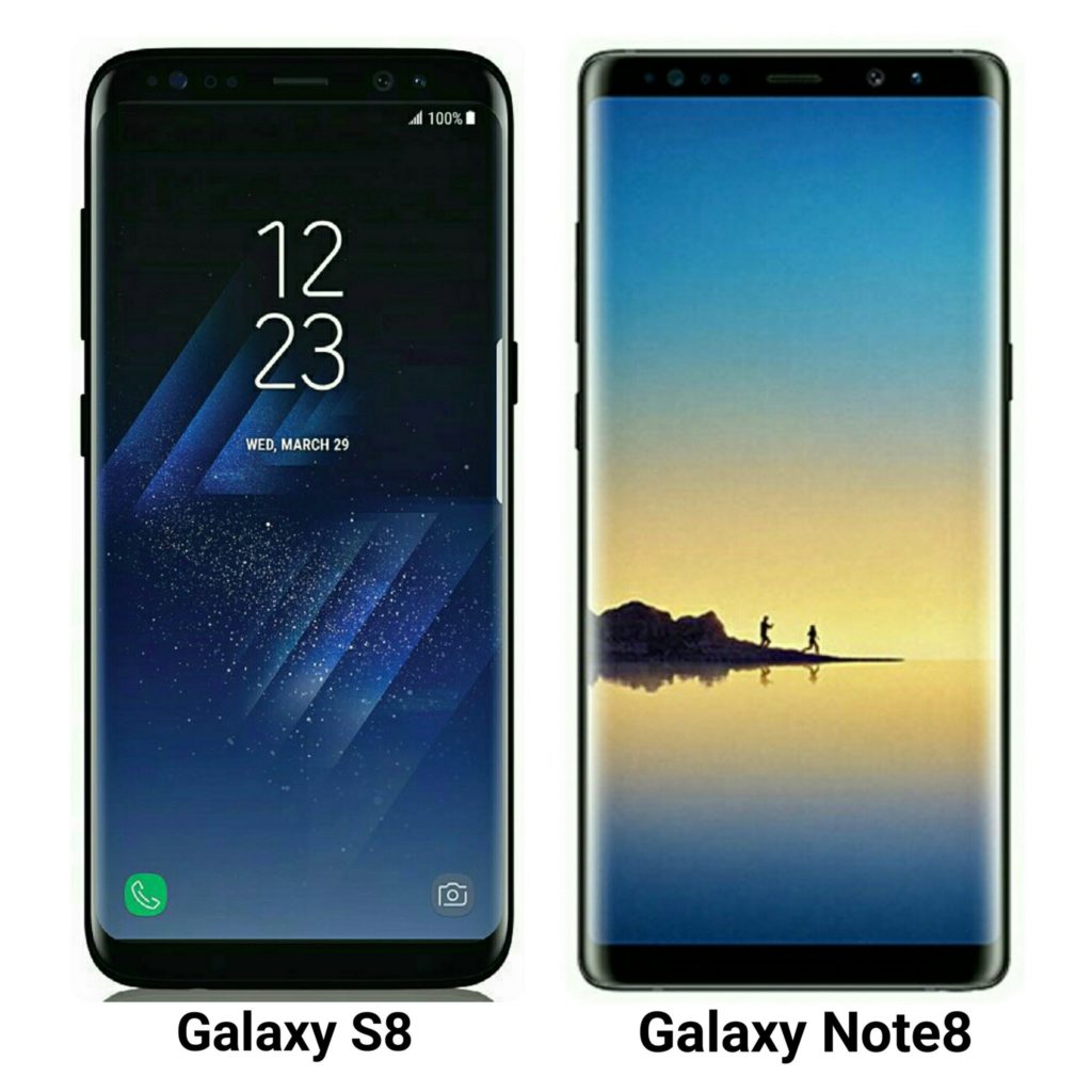 Samsung Galaxy S8 vs. Samsung Galaxy Note 8