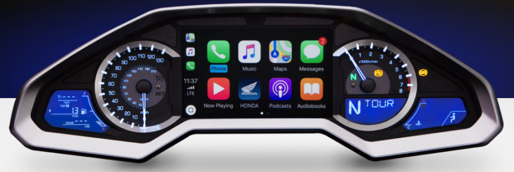 Honda presenta la primera moto con el sistema CarPlay de Apple