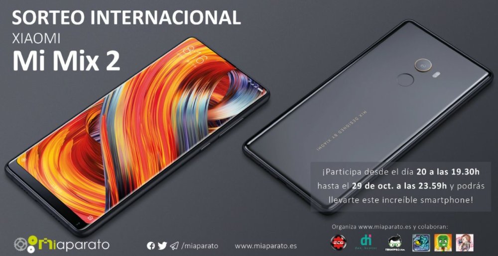 ¡Ya tenemos ganador del sorteo del Xiaomi Mi Mix 2!
