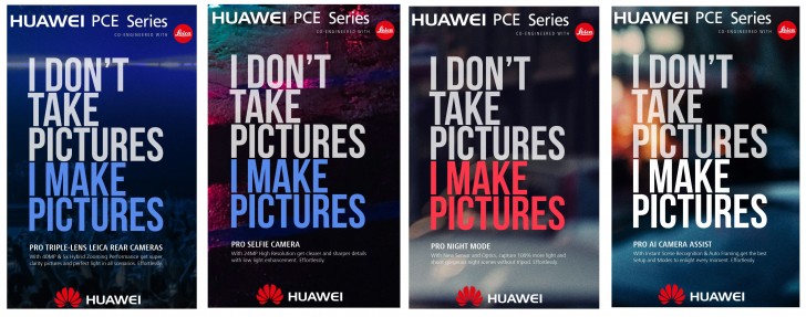 Campaña filtrada Huawei PCE Series