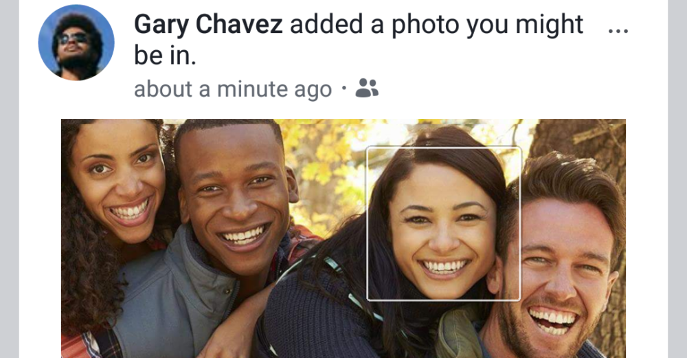 El reconocimiento facial de Facebook ahora te indentifica en fotografías donde no has sido etiquetado