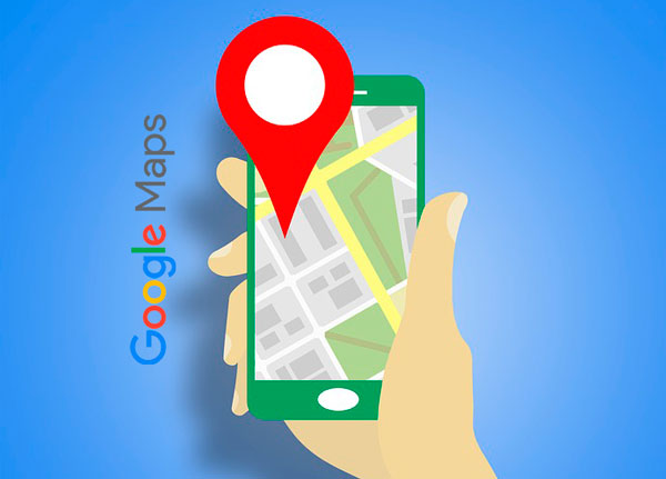 Google Maps alertas transporte publico