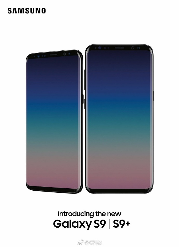 Se filtran los “renders oficiales” del Galaxy S9 y Galaxy S9 Plus