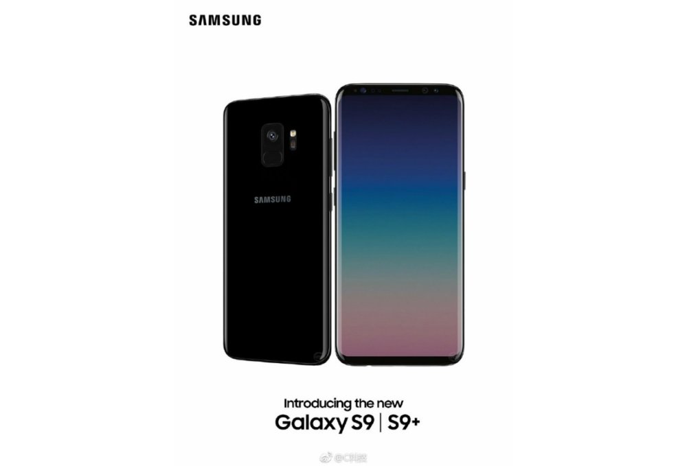Nuevos renders filtrados confirman el diseño del Samsung Galaxy S9 y S9+
