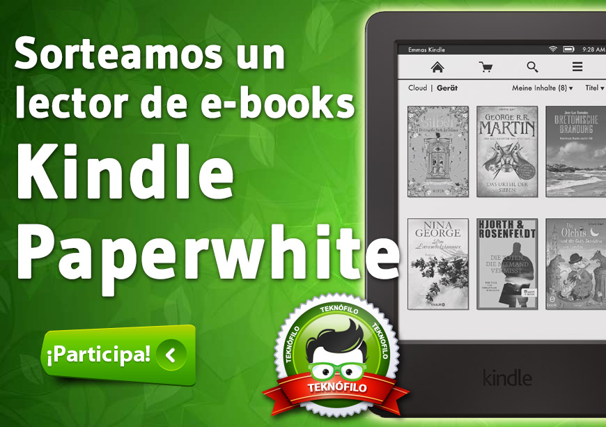 ¡Sorteo de un Kindle Paperwhite con HTCMania!