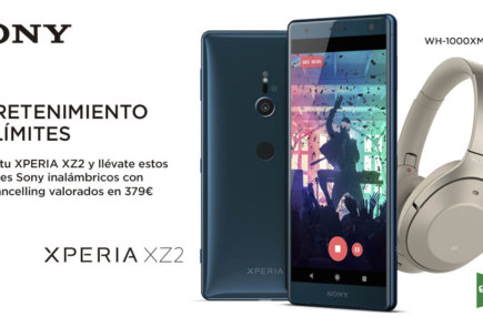 Ya puedes reservar el Sony Xperia XZ2 y te llevas unos auriculares inalámbricos con cancelación de ruido valorados en 379€
