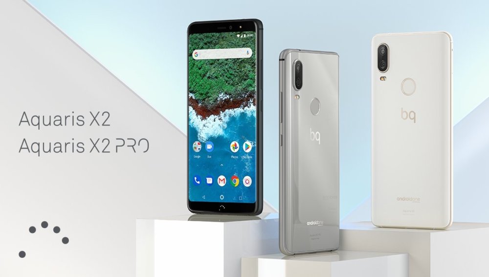 BQ anuncia los nuevos Aquaris X2 y X2 Pro con Android One a partir de 299,90 euros