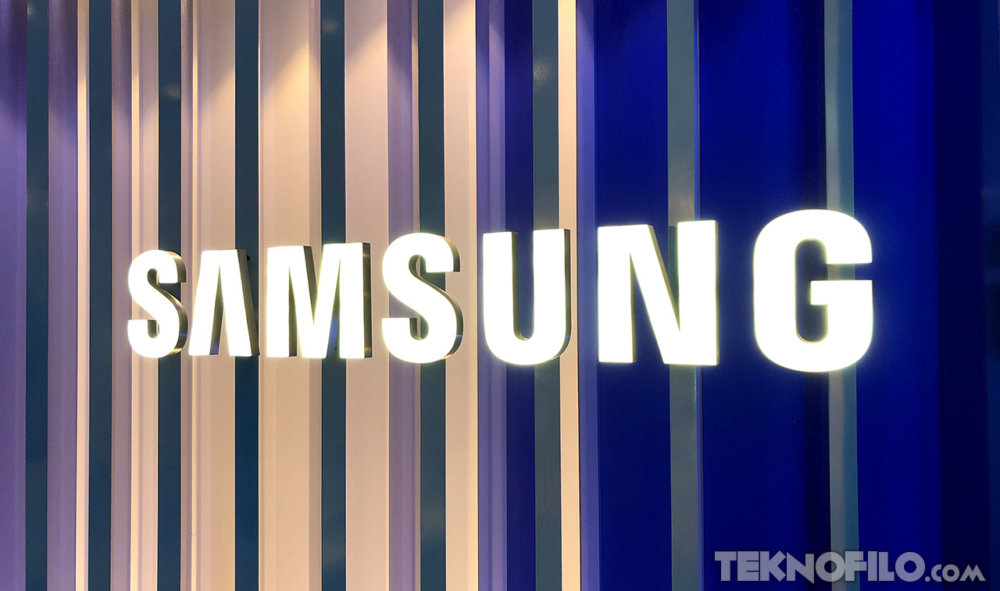 Samsung letras marca logotipo