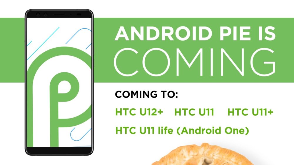 HTC publica la lista de smartphones que actualizarán a Android 9 Pie