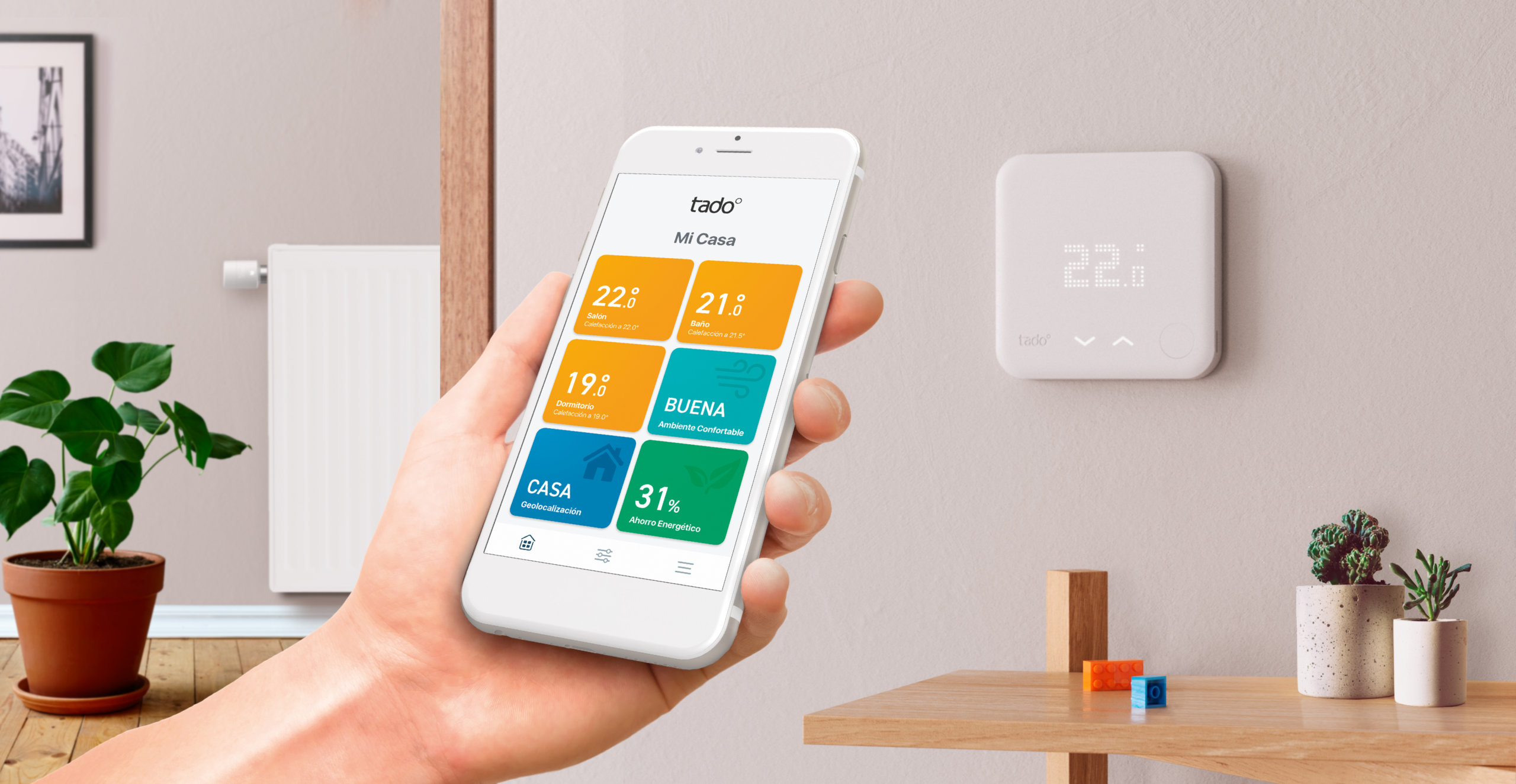 tado° anuncia la nueva generación de su termostato inteligente con control  de la calidad del aire