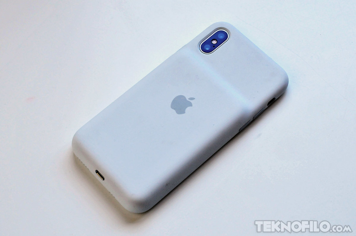 Funda Apple Smart Battery Case Blanco para iPhone Xs - Funda para teléfono  móvil