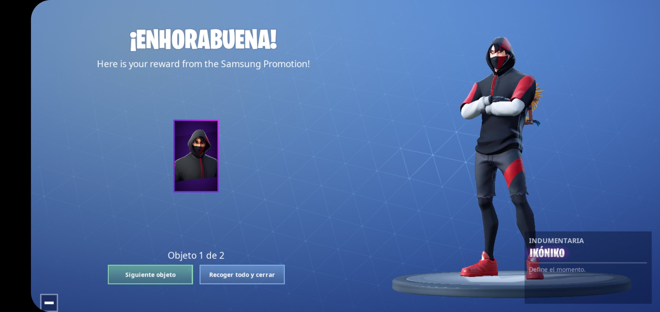 Cómo Conseguir La Skin IkÓnico De Fortnite Del Samsung Galaxy S10 