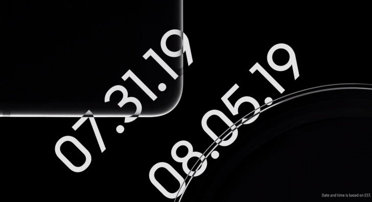 Los Samsung Galaxy Tab S6 y Watch Active 2 ya tienen fecha de presentación