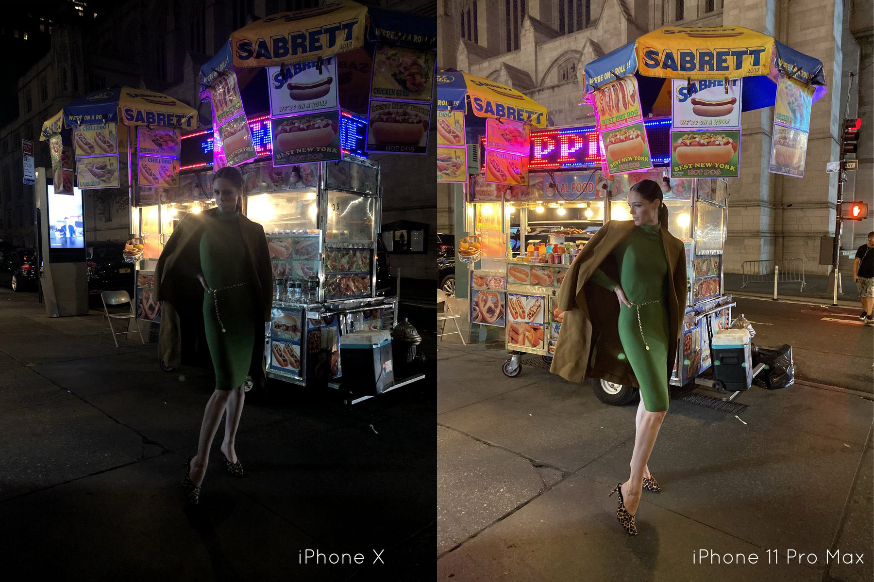 La imagen real del modo Noche del iPhone no defrauda