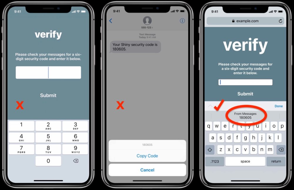 Apple explica cómo surgió la funcionalidad de «Rellenar automáticamente códigos recibidos por SMS»