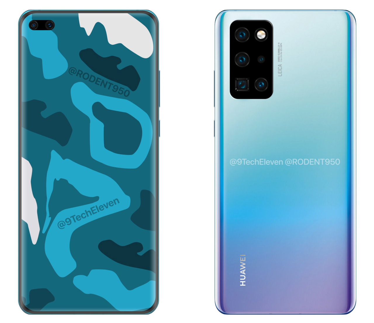 Huawei P40 Pro: Así podría verse su módulo pentacámara trasero