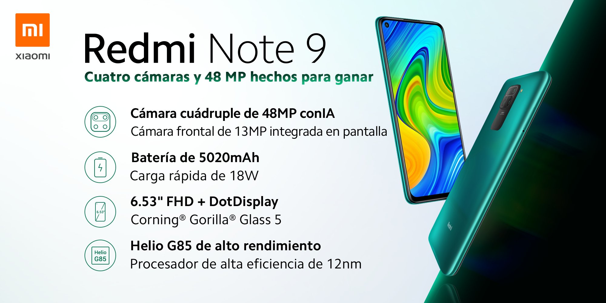 Nuevo Xiaomi Redmi Note 9 Pro: características, precio y ficha técnica