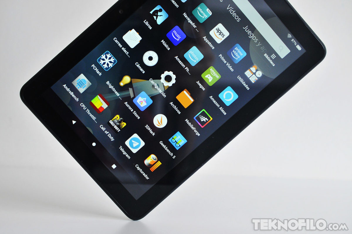 Amazon Kindle Fire HD 8 (10th Gen, 2020) 32GB Black Tablet – Open Box, Wi-Fi