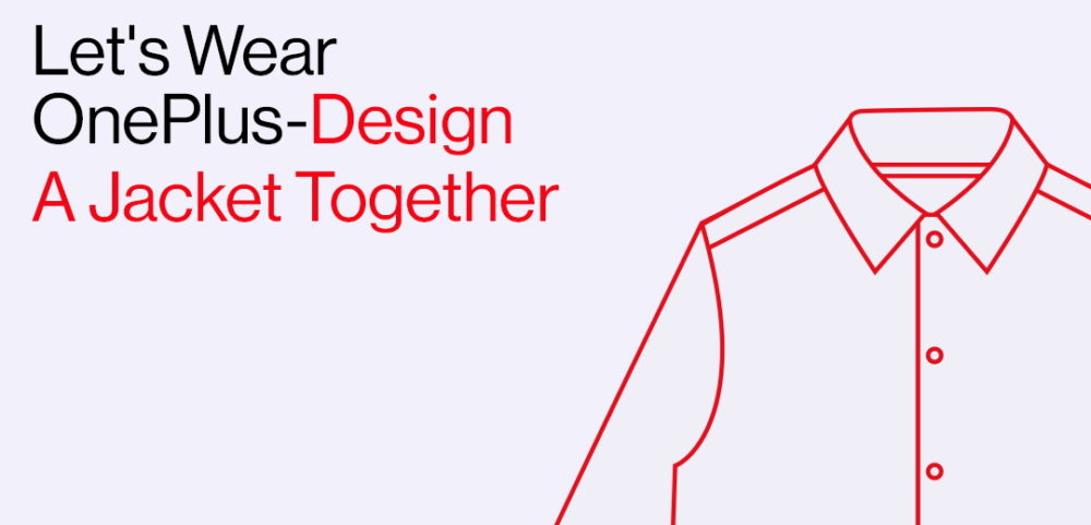 OnePlus lanza un concurso de diseño de… una chaqueta