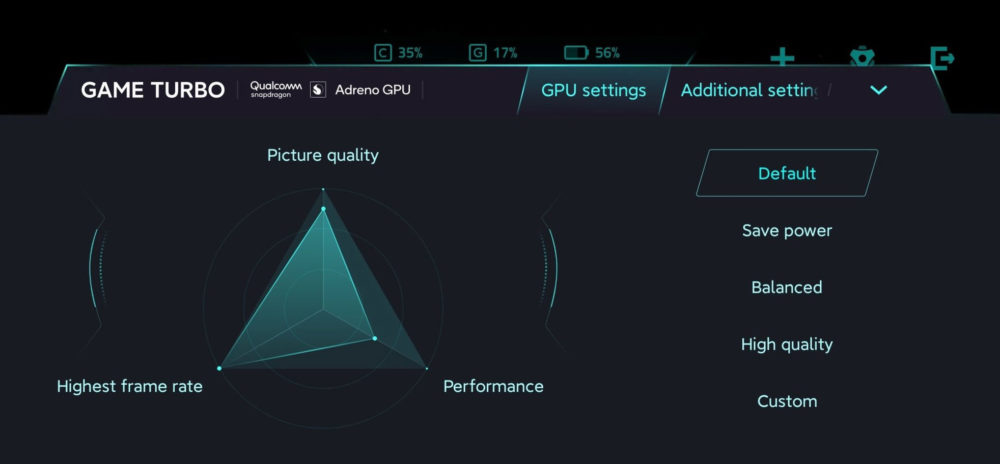 El Xiaomi Mi 10 Pro+ permitirá ajustar el rendimiento gráfico como nunca has visto