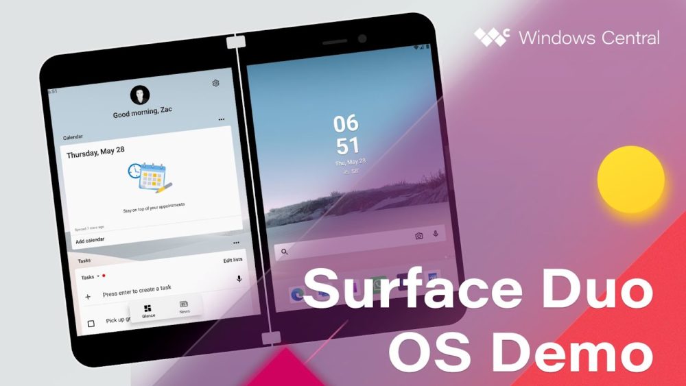 Surface Duo: Tour por el software del móvil con doble pantalla de Microsoft