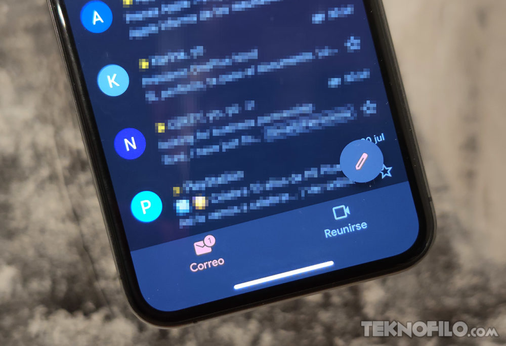 Gmail: Cómo quitar la molesta barra inferior de Correo/Reunirse en Android e iOS