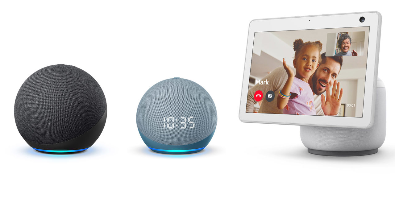 Nuevos  Echo, Echo Dot y Echo Show 10: Rediseño radical