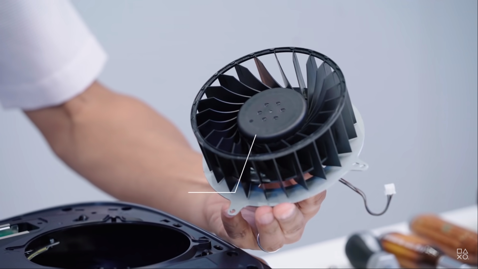 PS5: El ventilador mejorará su rendimiento a lo largo del tiempo