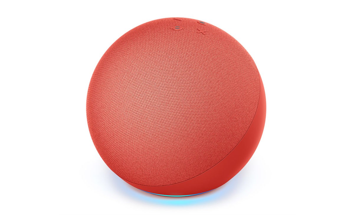 Amazon lanza la edición limitada solidaria (echo)RED en color rojo