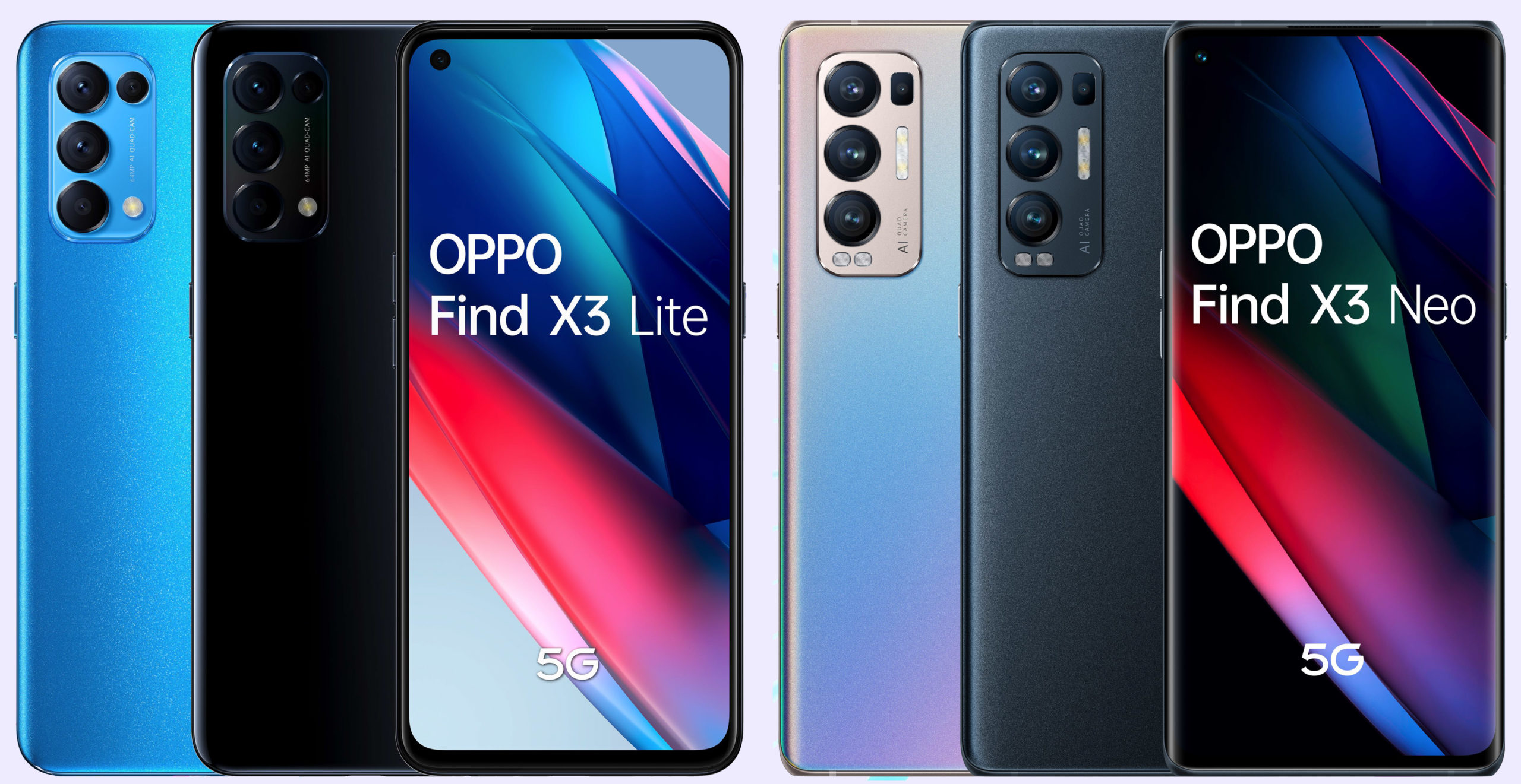 OPPO Find X3 Neo y Lite: Especificaciones técnicas completas | Teknófilo