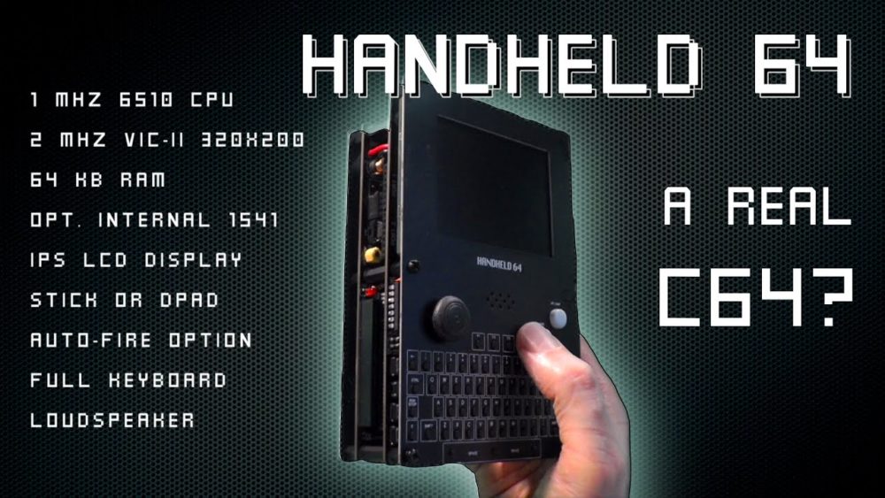Alguien ha creado un Commodore 64 portátil al estilo Game Boy