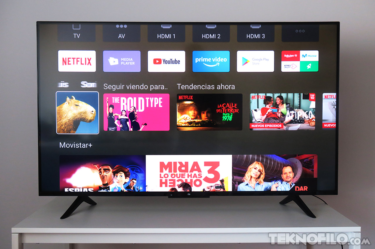 Análisis del televisor Xiaomi Mi TV P1 de 55 y opinión