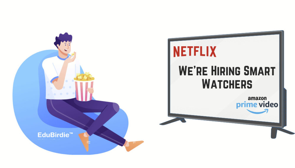 Una oferta de empleo imbatible: $1.000 por ver Netflix y Amazon Prime Video