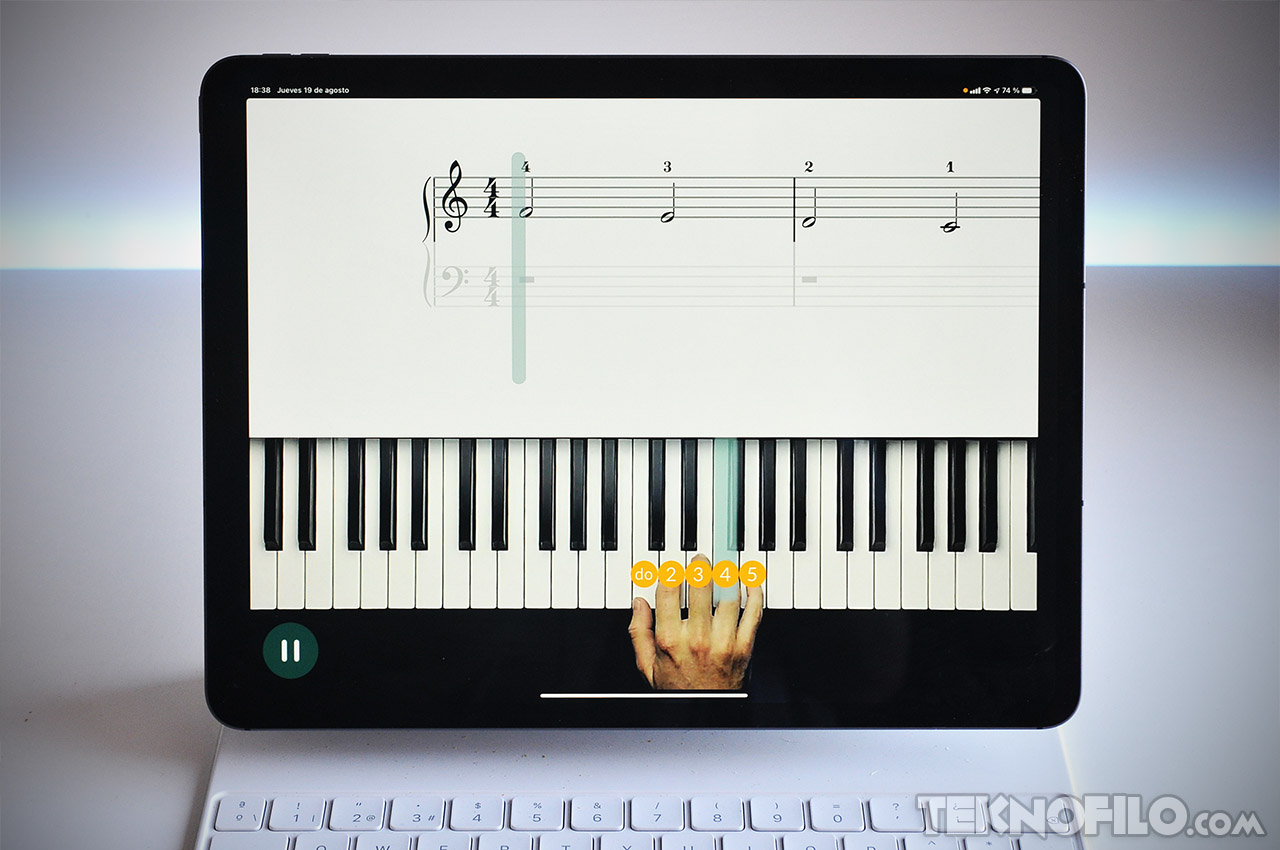 Resistencia acortar carne de vaca Probamos Skoove, la app definitiva para aprender a tocar el piano