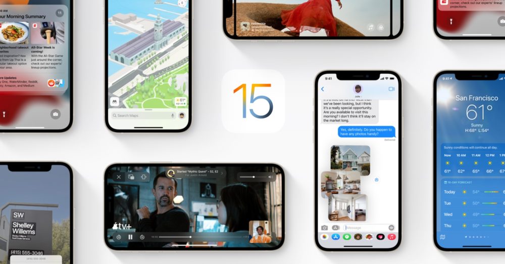 iOS 15, iPadOS 15 y watchOS 8 llegan el lunes 20 de septiembre